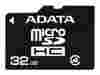 ADATA microSDHC Class 4 + SD adapter