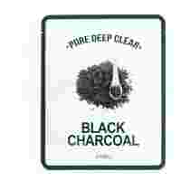 Отзывы A'PIEU тканевая маска Pore Deep Clear Black Charcoal с древесным углем