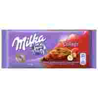 Отзывы Шоколад Milka Collage Fruit молочный с кусочками малины, фундука и темного шоколада