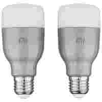 Отзывы Упаковка светодиодных ламп 2 шт Xiaomi Mi LED Smart Bulb 2-Pack MJDP02YL, E27, 10Вт