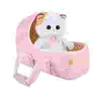 Отзывы Мягкая игрушка Basik&Co Кошка Ли-Ли baby в люльке 20 см