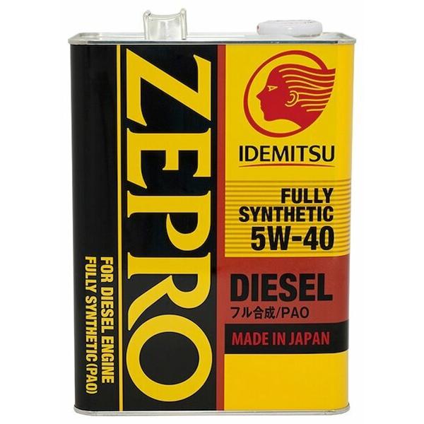 Отзывы IDEMITSU Zepro Diesel 5W-40 4 л