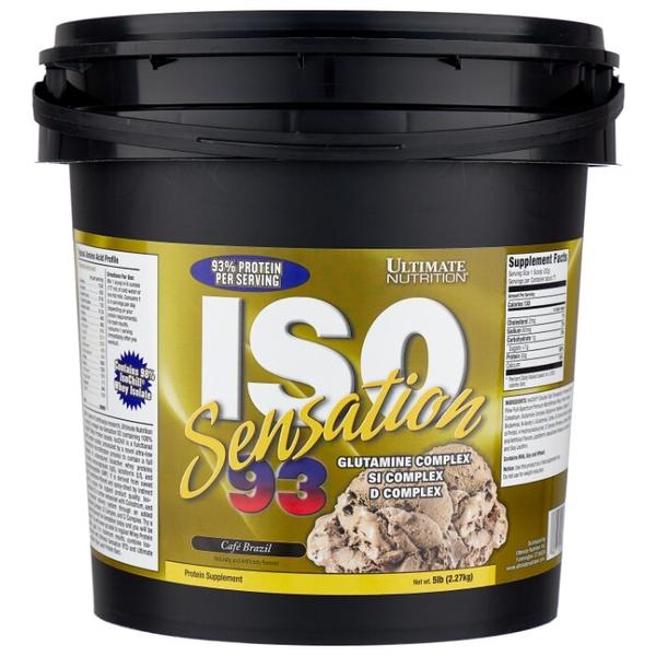 Отзывы Протеин Ultimate Nutrition ISO Sensation 93 (2.27 кг)