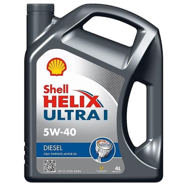 Отзывы SHELL Helix Ultra Diesel L 5W-40 4 л