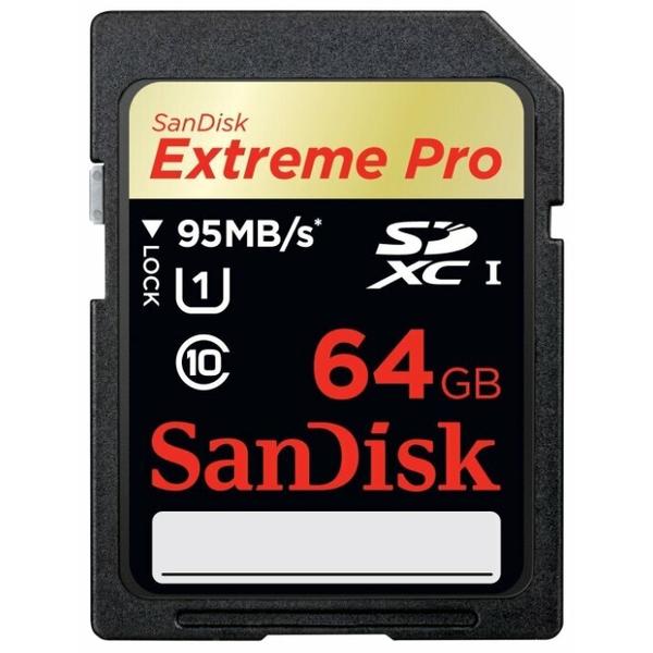 Отзывы Карта памяти SanDisk Extreme Pro SDXC UHS Class 1 95MB/s