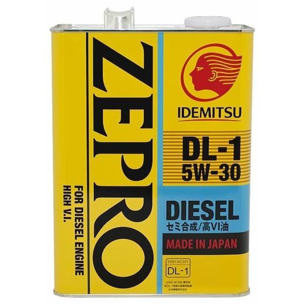 Отзывы IDEMITSU Zepro Diesel 5W-30 4 л
