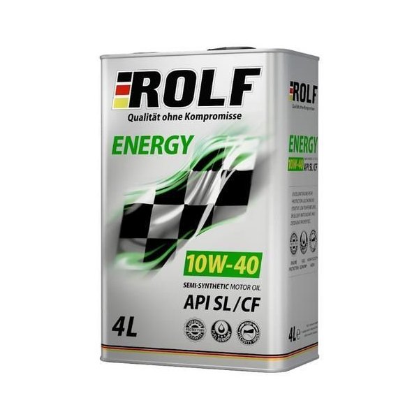 Отзывы ROLF Energy 10W-40 SL/CF 4 л