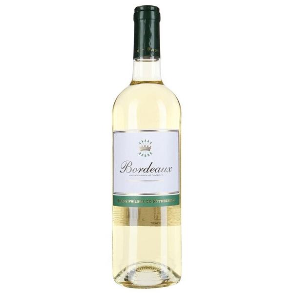 Отзывы Вино Baron Philippe de Rothschild Bordeaux La Baronnie AOC Blanc, 0.75 л