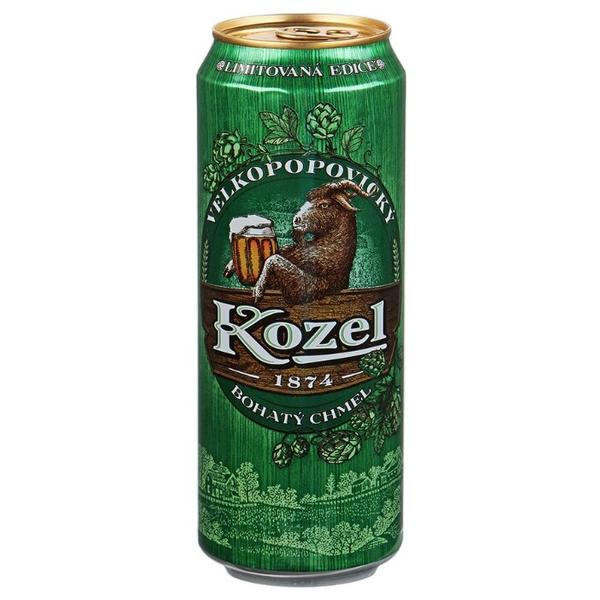 Отзывы Пиво светлое Velkopopovicky Kozel Bohaty Chmel 0.45 л