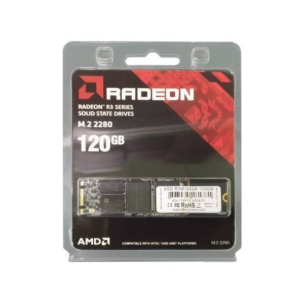 Отзывы AMD Radeon R3 M.2 120GB