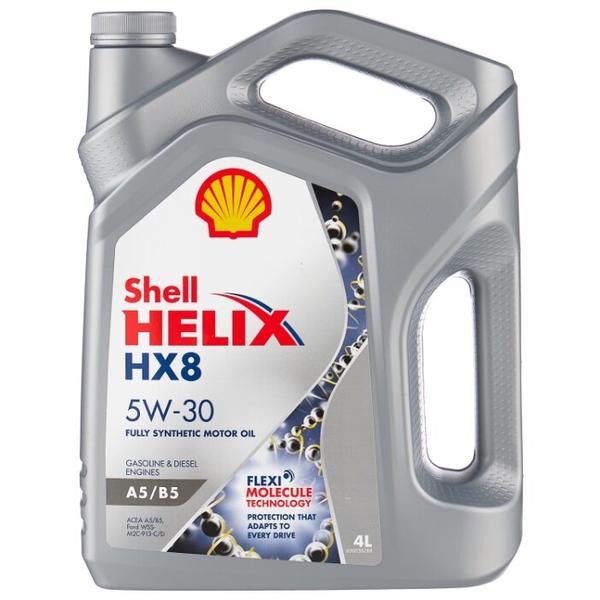 Отзывы SHELL Helix HX8 A5/B5 5W-30 4 л