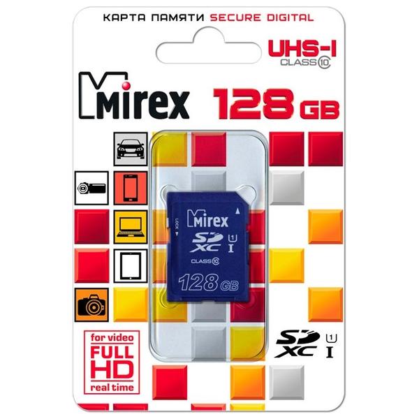 Отзывы Карта памяти Mirex SDXC Class 10 UHS-I U1