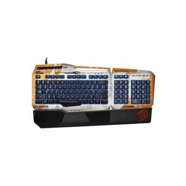 Отзывы Mad Catz Titanfall S.T.R.I.K.E. 3 Gaming Keyboard for PC Grey USB