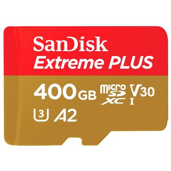 Отзывы Карта памяти SanDisk Extreme PLUS microSDXC Class 10 UHS Class 3 V30 A2 170MB/s + SD adapter