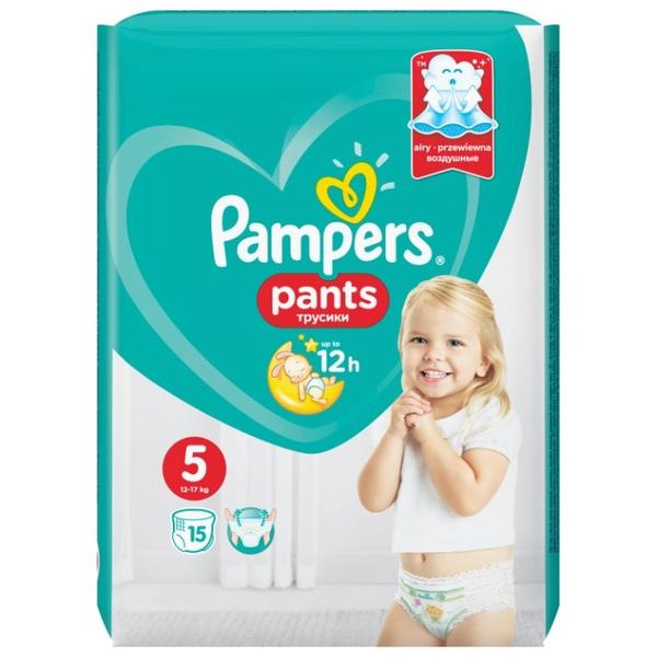 Отзывы Pampers трусики Pants 5 (12-17 кг) 15 шт.
