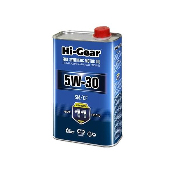 Отзывы Hi-Gear 5W-30 SM/CF 1 л