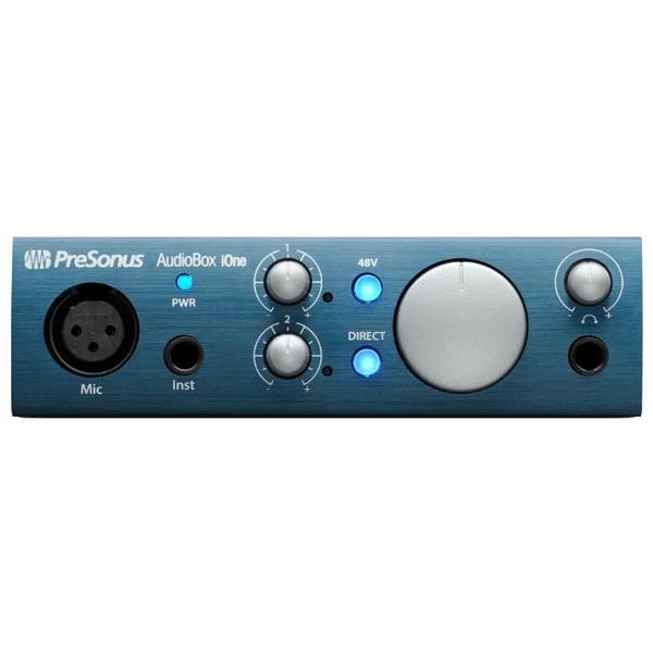 Отзывы Внешняя звуковая карта PreSonus AudioBox IOne