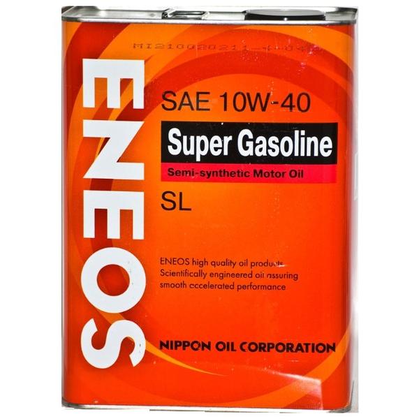 Отзывы ENEOS Super Gasoline SL 10W-40 4 л