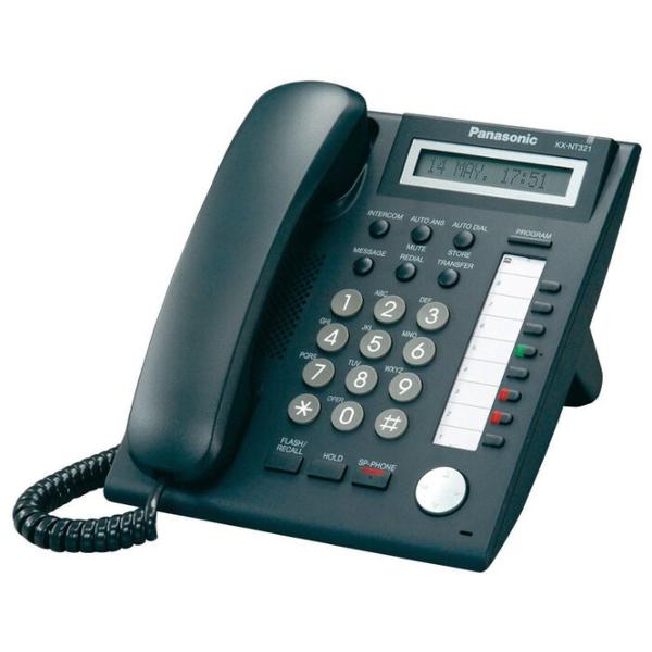 Отзывы VoIP-телефон Panasonic KX-NT321 черный