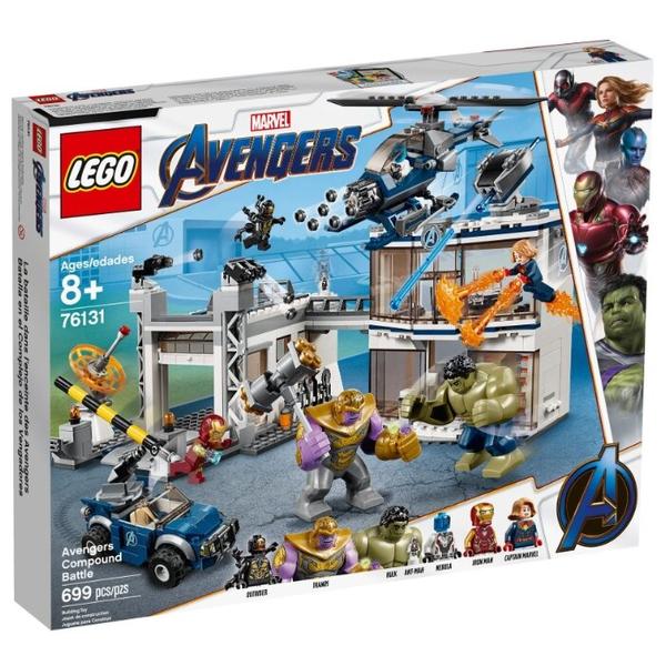 Отзывы LEGO Marvel Super Heroes 76131 Битва на базе Мстителей