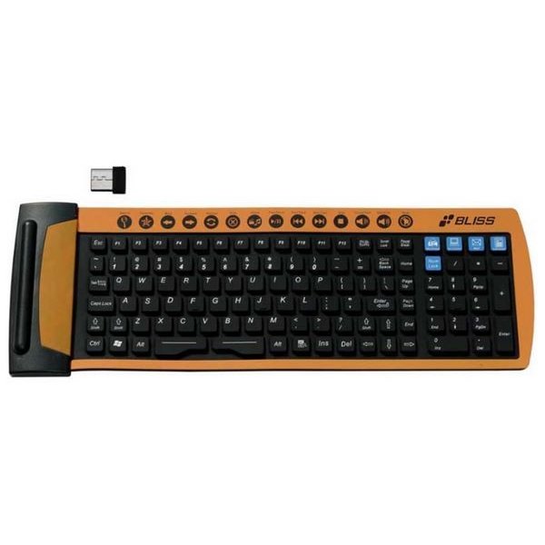 Отзывы Bliss Flexible Keyboard WMFR125 Black-Orange USB