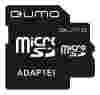 Qumo microSDHC Class 4 + SD adapter