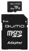 Qumo microSDXC class 6 + SD adapter