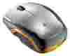 Logitech V400 Laser Cordless Mouse Grey-Orange USB