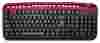 Oklick 330 M Multimedia Keyboard Black-Red USB+PS/2