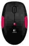 Logitech Wireless Mouse M345 Black-Pink USB