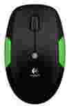 Logitech Wireless Mouse M345 Black-Green USB