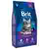 Корм для пожилых кошек Brit Premium для профилактики МКБ, с курицей