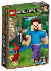 Отзывы LEGO Minecraft 21148 Стив с попугаем