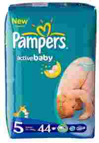 Отзывы Pampers подгузники Active Baby 5 (11-18 кг) 44 шт.