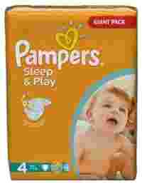 Отзывы Pampers подгузники Sleep&Play 4 (7-14 кг) 50 шт.