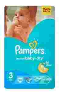 Отзывы Pampers подгузники Active Baby-Dry 3 (4-9 кг) 68 шт.