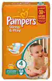 Отзывы Pampers подгузники Sleep&Play 4 (7-18 кг) 68 шт.