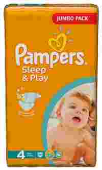 Отзывы Pampers подгузники Sleep&Play 4 (7-14 кг) 68 шт.