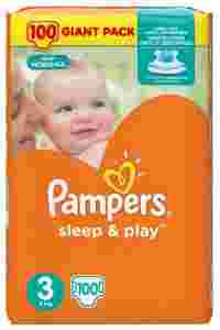 Отзывы Pampers Sleep&Play 3 (5-9 кг) 100 шт.
