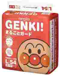 Отзывы Genki подгузники L (9-14 кг) 54 шт.