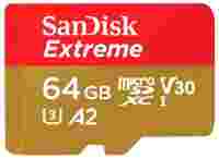 Отзывы SanDisk Extreme microSDXC Class 10 UHS Class 3 V30 A2 160MB/s + SD adapter