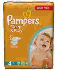 Отзывы Pampers подгузники Sleep&Play 4 (7-14 кг) 86 шт.