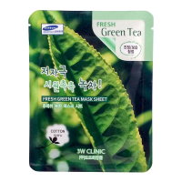 Отзывы 3W Clinic Тканевая маска с экстрактом зелёного чая