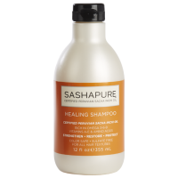 Отзывы Sashapure Шампунь для волос Healing Shampoo бессульфатный восстанавливающий с маслом сача инчи