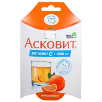 Отзывы Асковит таб. шип. 1000 мг №10 апельсиновые