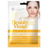 Отзывы Beauty Visage Тканевая маска пептидная интенсивное питание