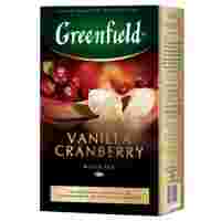 Отзывы Чай черный Greenfield Vanilla Cranberry