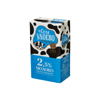 Отзывы Молоко Из села Удоево ультрапастеризованное 2.5%, 1 л