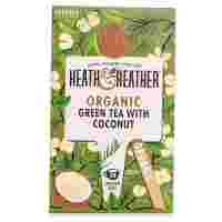 Отзывы Чай зеленый Heath&Heather с ароматом кокоса в пакетиках