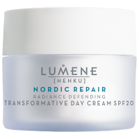 Отзывы Lumene Hehku Radiance Defending Transformative Day Cream SPF 20 Восстанавливающий дневной крем-уход для лица SPF 20, возвращающий сияние